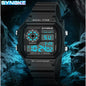 Digital Watches Men Sports Luminous Multifunction Waterproof Chrono Wristwatch Outdoor and Running Student Seven Lights